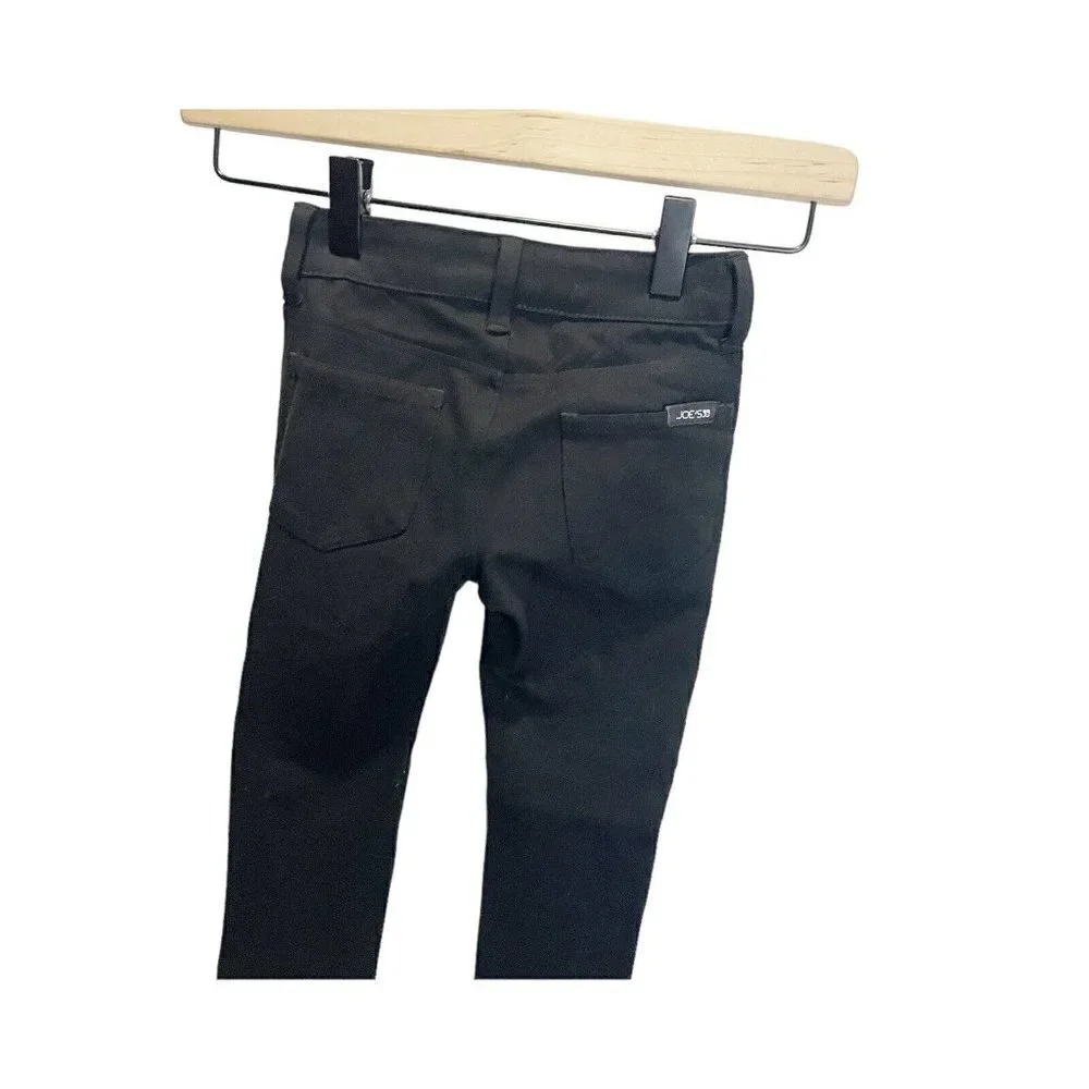 Joes Jeans Jeggings Girls Youth 5 Black Skinny Low Rise Stretch‎ Zip Fly Ankle